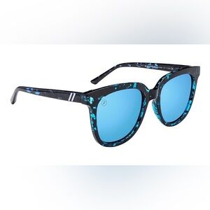 NWT Blenders Blue Raptor Sunglasses with 2 Hard Cases